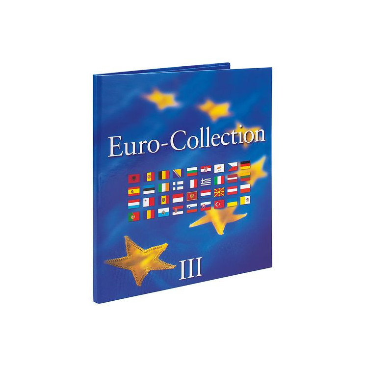 Álbum de monedas PRESSO Leuchtturm, Colección Euro Volumen 3
