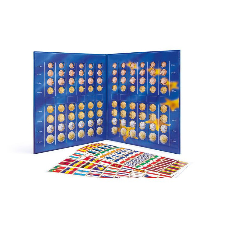 Álbum de monedas PRESSO Leuchtturm, Colección Euro Volumen 3