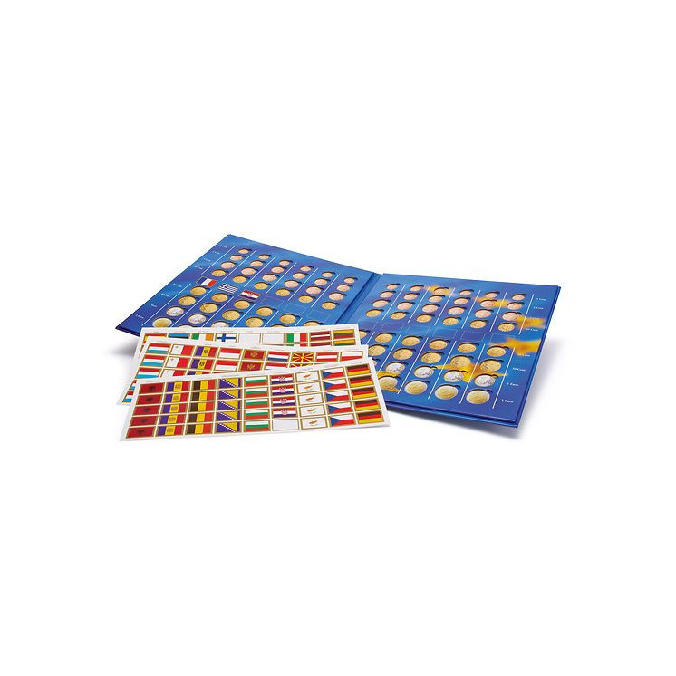 Álbum de monedas PRESSO Leuchtturm, Colección Euro Volumen 3