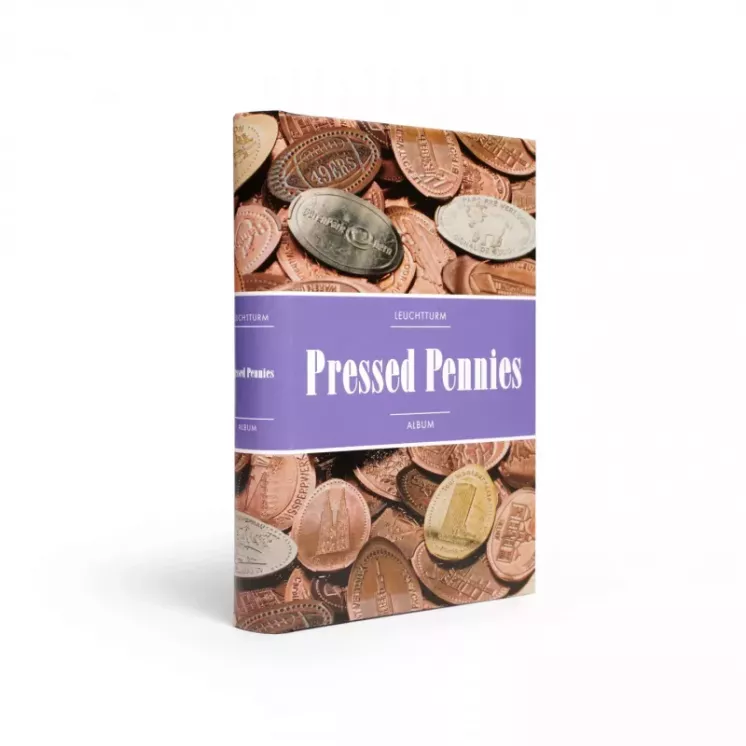Álbum de bolsillo Leuchtturm para monedas Pennis souvenir