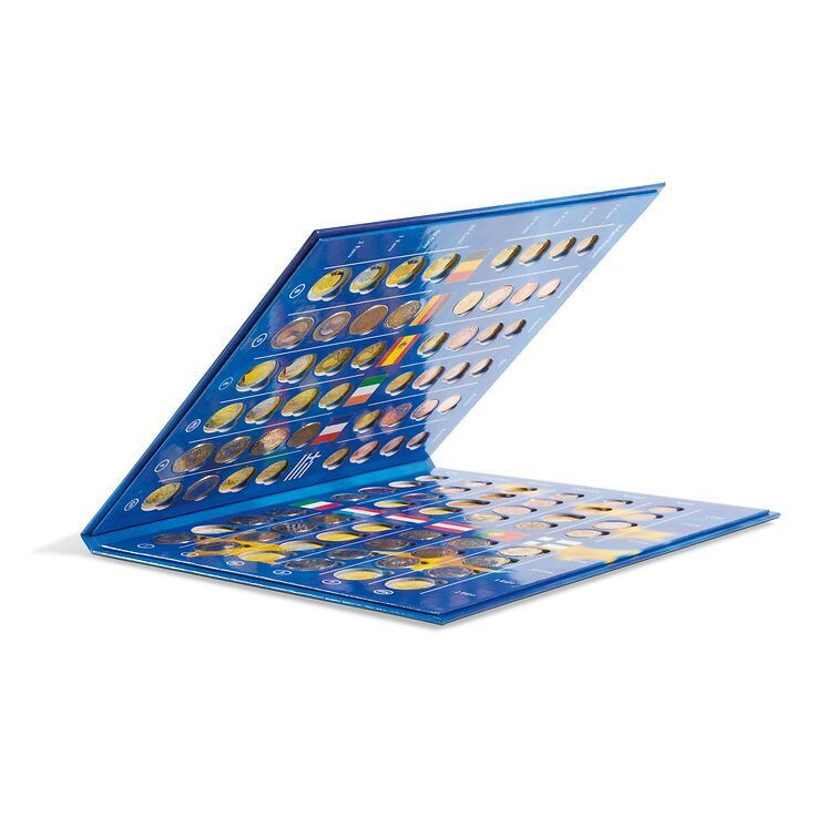 Álbum de monedas PRESSO Leuchtturm, Colección Euro Volumen 1