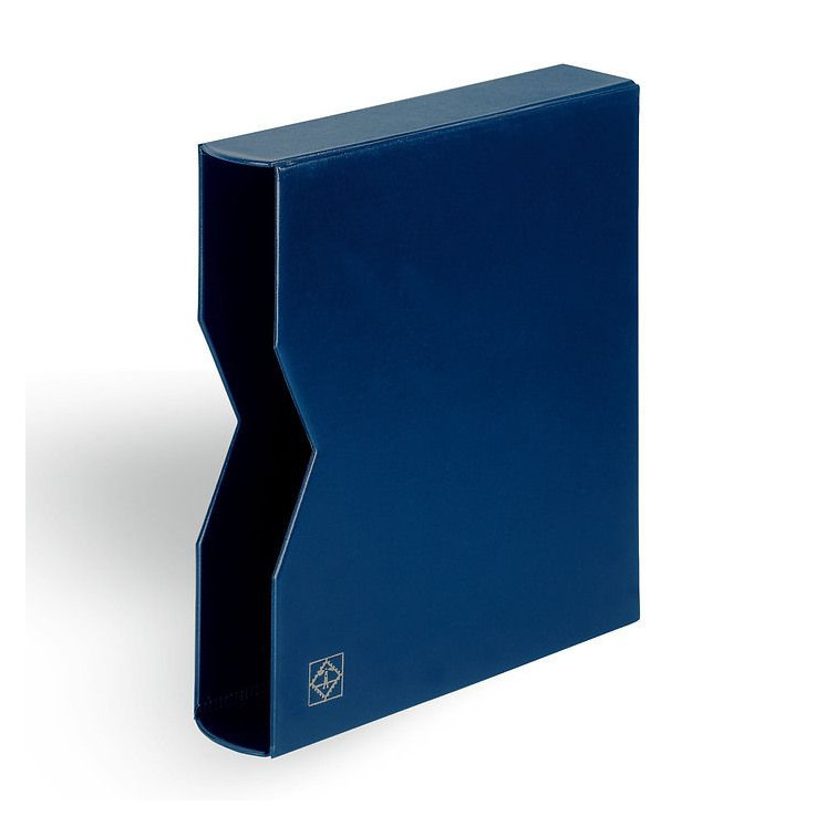Álbum Leuchtturm para coleccionar Series Euro tamaño OPTIMA con cajetín, (no incluye hojas)